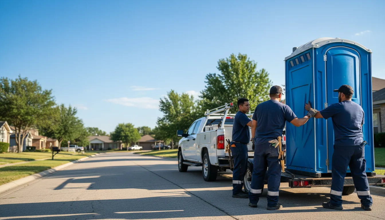Portable Toilet Rental in Fresno, TX near me